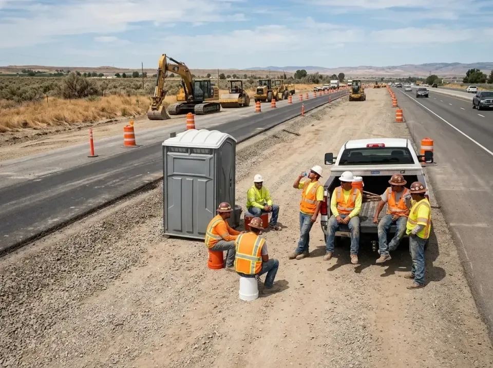 highway-road-construction-crew-007 — frequently asked questions, Porta Potty and Restroom Rentals in Henryetta, OK